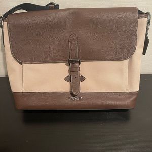 Coach Hudson Canvas Messenger Bag